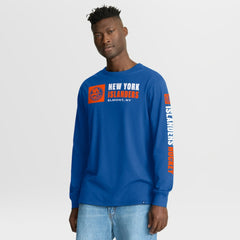 NHL New York Islanders Fanatics Goal Crease Legacy Long Sleeve T-Shirt - Royal