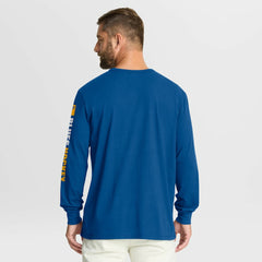 NHL St. Louis Blues Fanatics Goal Crease Legacy Long Sleeve T-Shirt - Blue