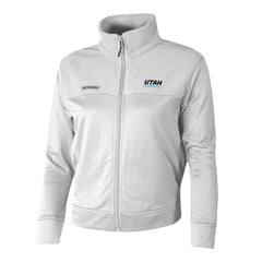 NHL Utah Mammoth Columbia Women's River Fleece Full-Zip Jacket - White