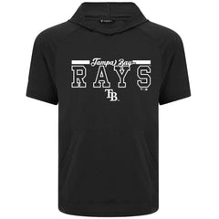 Tampa Bay Rays Levelwear Phase Vanguard Hoodie T-Shirt - Black Hoodies