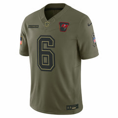 NFL Baker Mayfield Tampa Bay Buccaneers 2025 Salute to Service Limited Jersey - Olive