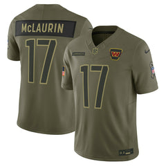 NFL Terry McLaurin Washington Commanders 2025 Salute to Service Limited Jersey - Olive