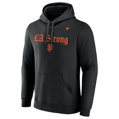 San Francisco Giants Fanatics Unisex LA Strong Fleece Pullover Hoodie - Black Hoodies