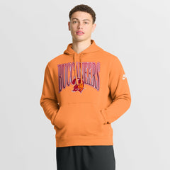 Tampa Bay Buccaneers Full Blitz Club Fleece Pullover Hoodie Orange