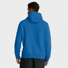 Detroit Lions Full Blitz Club Fleece Pullover Hoodie Blue