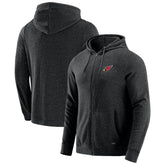 Arizona Cardinals J. Palmer Players Lounge Tri-Blend Full-Zip Hoodie Dark Heather Gray