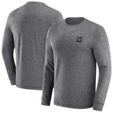 Washington Commanders J. Palmer Four Down Long Sleeve T-Shirt Heather Black