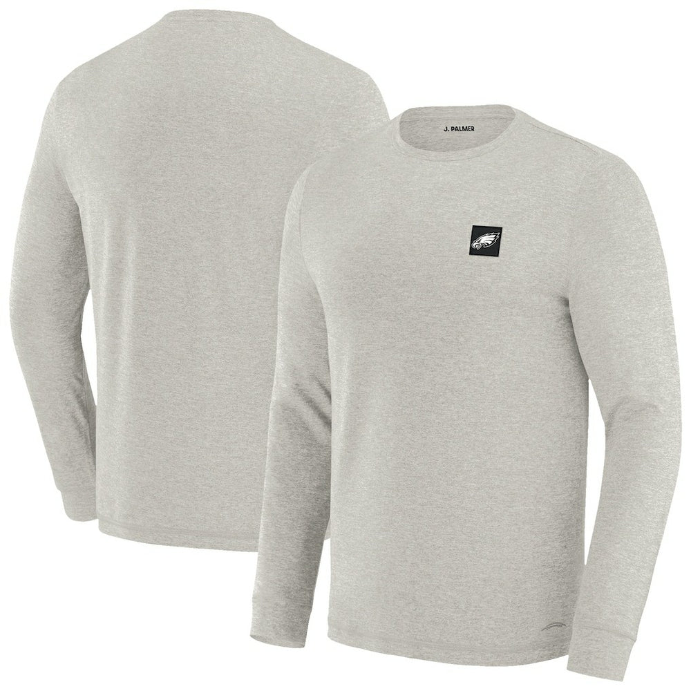 Philadelphia Eagles J. Palmer Four Down Long Sleeve T-Shirt Gray