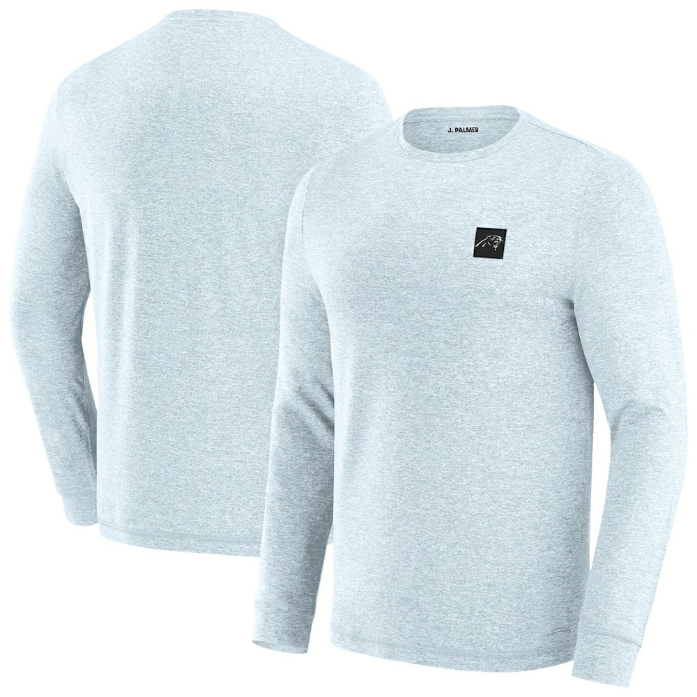 Carolina Panthers J. Palmer Four Down Long Sleeve T-Shirt Gray