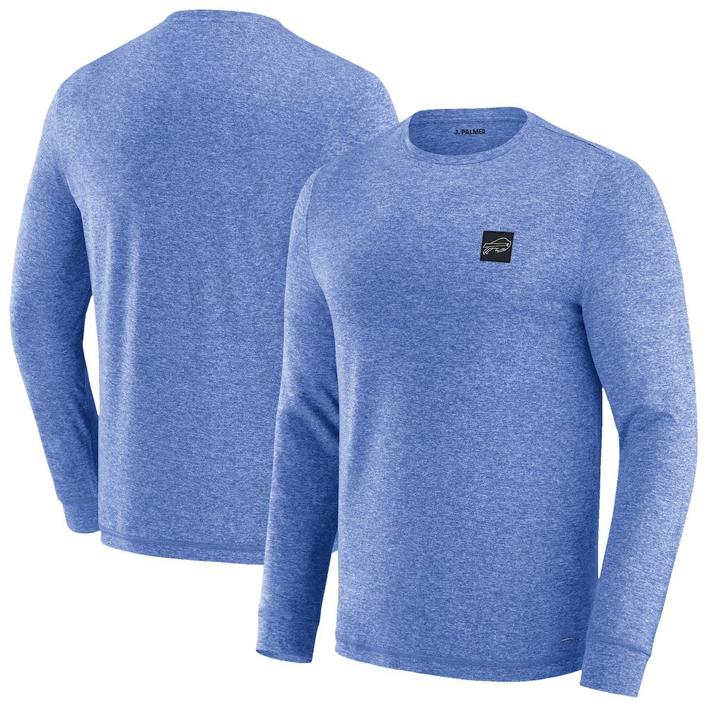 Buffalo Bills J. Palmer Four Down Long Sleeve T-Shirt Heather Royal