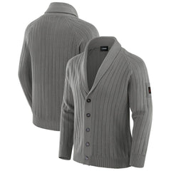 Buffalo Bills J. Palmer The Playmaker Cardigan Raglan Sweater Graphite