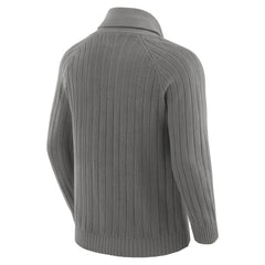 Buffalo Bills J. Palmer The Playmaker Cardigan Raglan Sweater Graphite