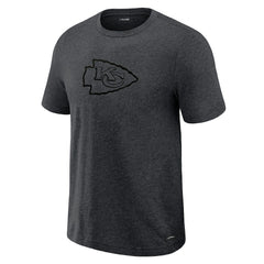 Kansas City Chiefs J. Palmer Players Lounge Tri-Blend T-Shirt Graphite