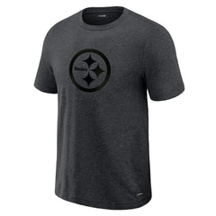 Pittsburgh Steelers J. Palmer Players Lounge Tri-Blend T-Shirt Graphite