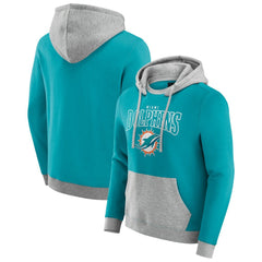 Miami Dolphins Darius Rucker Collection Coaches Hoodie Aqua