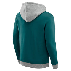 Philadelphia Eagles Darius Rucker Collection Coaches Hoodie Midnight Green