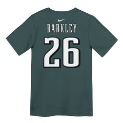 Saquon Barkley Philadelphia Eagles Preschool Player Name & Number T-Shirt Midnight Green