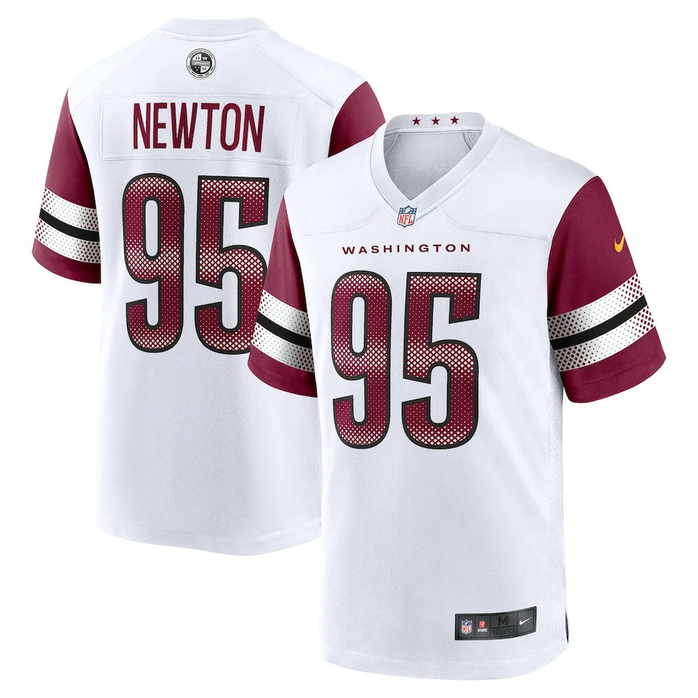 NFL Jer'Zhan Newton Washington Commanders Game Jersey - White