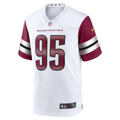 NFL Jer'Zhan Newton Washington Commanders Game Jersey - White