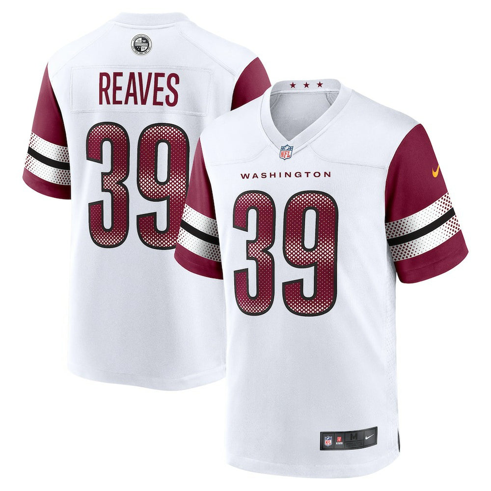 NFL Jeremy Reaves Washington Commanders Game Jersey - White