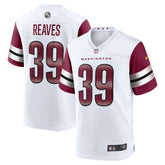 NFL Jeremy Reaves Washington Commanders Game Jersey - White