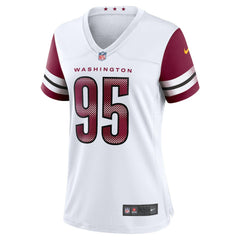 NFL Jer'Zhan Newton Washington Commanders Women's Game Jersey - White