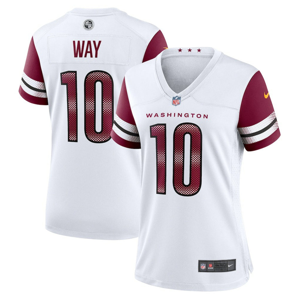 NFL Tress Way Washington Commanders Women's Game Jersey - White