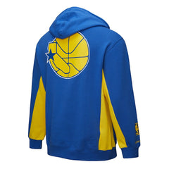Golden State Warriors Hardwood Classics Team Origins Fleece Pullover Hoodie Royal