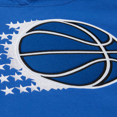Orlando Magic Hardwood Classics Team Origins Fleece Pullover Hoodie Blue