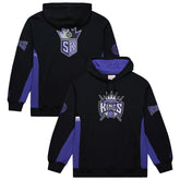 Sacramento Kings Hardwood Classics Team Origins Fleece Pullover Hoodie Black