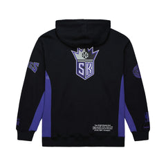 Sacramento Kings Hardwood Classics Team Origins Fleece Pullover Hoodie Black