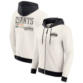 San Francisco Giants Darius Rucker Collection by Fanatics Men's Polar Fleece Full-Zip Hoodie - Cream Hoodies