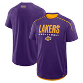 Los Angeles Lakers Inbound Pass Play Practice T-Shirt Purple
