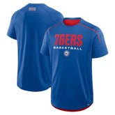 Philadelphia 76ers Inbound Pass Play Practice T-Shirt Royal
