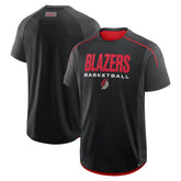Portland Trail Blazers Inbound Pass Play Practice T-Shirt Black