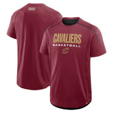 Cleveland Cavaliers Inbound Pass Play Practice T-Shirt Wine