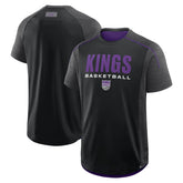 Sacramento Kings Inbound Pass Play Practice T-Shirt Black