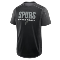 San Antonio Spurs Inbound Pass Play Practice T-Shirt Black