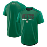 Boston Celtics Inbound Pass Play Practice T-Shirt Kelly Green