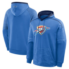 Oklahoma City Thunder Pick & Roll Defender Pullover Hoodie Blue