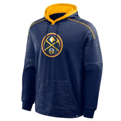 Denver Nuggets Pick & Roll Defender Pullover Hoodie Navy