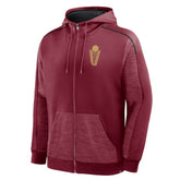 Cleveland Cavaliers Back Door Cut Play Defender Full-Zip Hoodie Wine