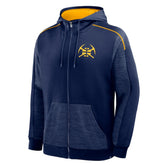 Denver Nuggets Back Door Cut Play Defender Full-Zip Hoodie Navy