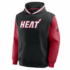 Miami Heat Half Court Shot Clock Fastbreak Hoodie Black/Red