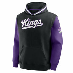 Sacramento Kings Half Court Shot Clock Fastbreak Hoodie Black/Purple