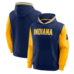 Indiana Pacers Half Court Shot Clock Fastbreak Hoodie Navy/Gold