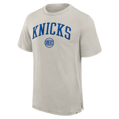 New York Knicks Crossover Collection Pull Up Jumper Shot Premium T-Shirt Cream