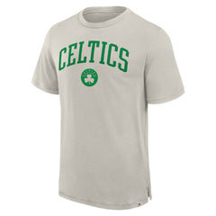 Boston Celtics Crossover Collection Pull Up Jumper Shot Premium T-Shirt Cream