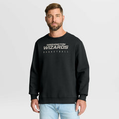 Washington Wizards Crossover Collection Defensive Rotation Drill Premium Pullover Sweatshirt Black