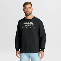 Miami Heat Crossover Collection Defensive Rotation Drill Premium Pullover Sweatshirt Black